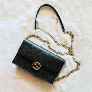 Gucci | Bags | Gucci Clutch Crossbody With Chain Wallet Bag | Poshmark